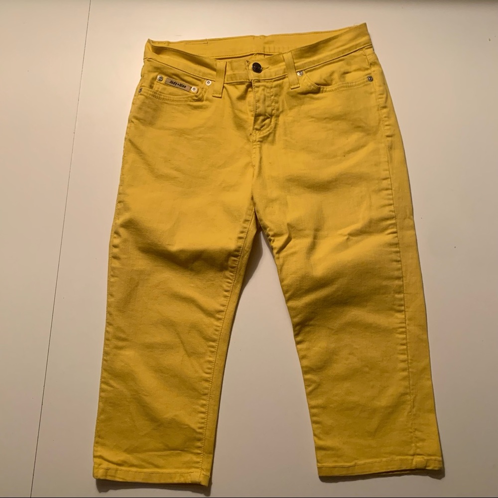Girl’s Judy Blue Mustard Denim Pants